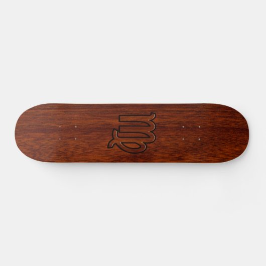 Maagd dierentuin in Mahogany-stijl Persoonlijk Skateboard (Horizontaal)
