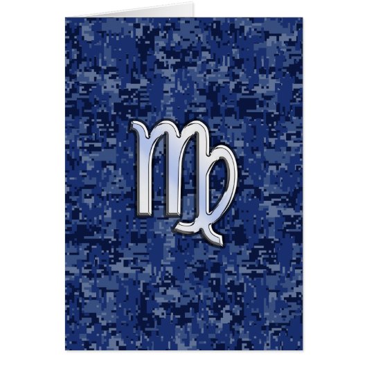 Maagd dierentuin ondertekenen op Navy Blue Digital (Voorkant)