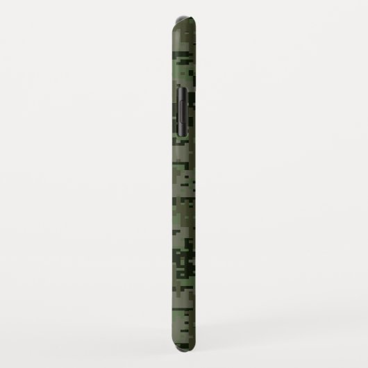 Maagd dierentuin op groen digitaal camouflage Case-Mate iPhone case (Achterkant/rechts)