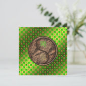 Maagd en aarde draak kaart (Staand voorkant)