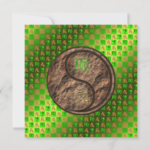 Maagd en aarde draak kaart