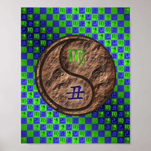 Maagd en Aarde os Poster (Voorkant)