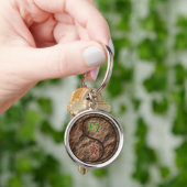 Maagd en aarde tijger sleutelhanger (Hand)