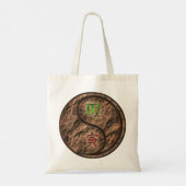 Maagd en aarde tijger tote bag (Achterkant)