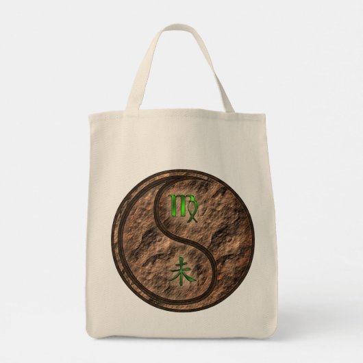 Maagd en aardgeit tote bag (Achterkant)