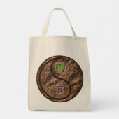Maagd en Earth Boar Tote Bag (Achterkant)