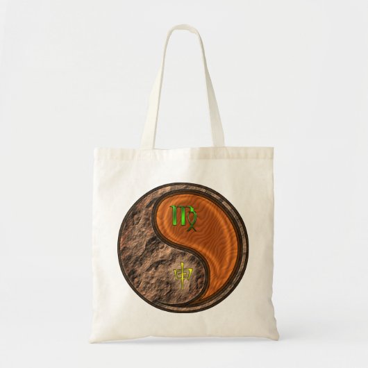 Maagd en houten aap tote bag (Voorkant)