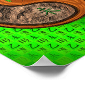 Maagd en houten geit poster (Hoek)