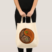 Maagd en houten geit tote bag (Voorkant (product))