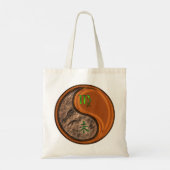 Maagd en houten geit tote bag (Achterkant)