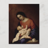 Maagd en kind, 1658 briefkaart (Voorkant)