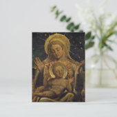 Maagd en kind, 1825 (tempera op paneel) briefkaart (Staand voorkant)