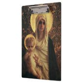 Maagd en kind, 1872 klembord (Links)