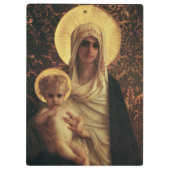 Maagd en kind, 1872 klembord (Achterkant)