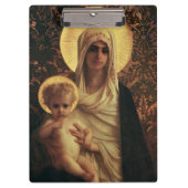 Maagd en kind, 1872 klembord (Voorkant)