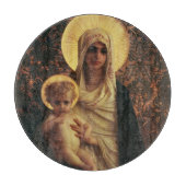 Maagd en kind, 1872 snijplank (Voorkant)