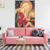 Maagd en kind 2 canvas afdruk (Insitu (Woonkamer))