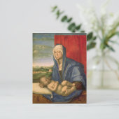 Maagd en Kind 3 Briefkaart (Staand voorkant)