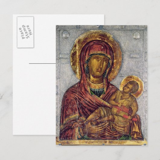Maagd en Kind 3 Briefkaart (Voorkant / Achterkant)