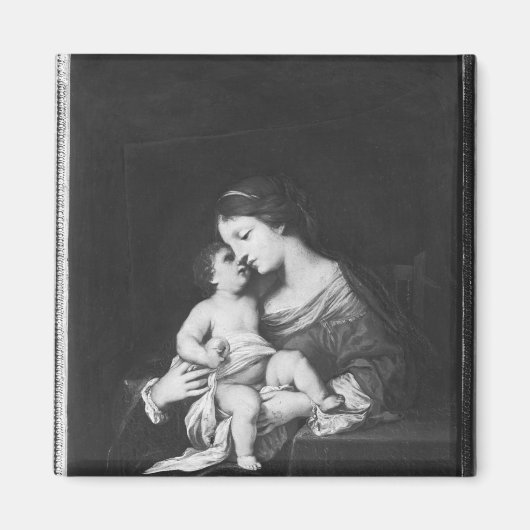 Maagd en Kind 3 Magneet (Voorkant)