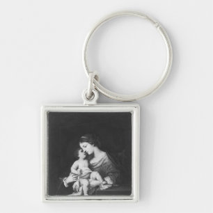 Maagd en kind 3 sleutelhanger