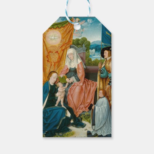 Maagd en kind - Barthel Bruyn de Ouderen Cadeaulabel (Voorkant)