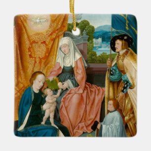 Maagd en kind - Barthel Bruyn de Ouderen Keramisch Ornament