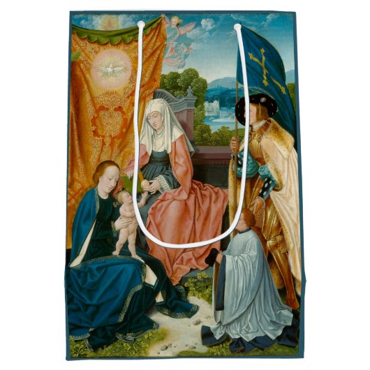 Maagd en kind - Barthel Bruyn de Ouderen Medium Cadeauzakje (Achterkant)