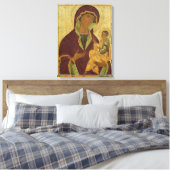 Maagd en kind, c.1500 canvas afdruk (Insitu (Slaapkamer))