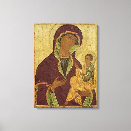 Maagd en kind, c.1500 canvas afdruk (Voorkant)