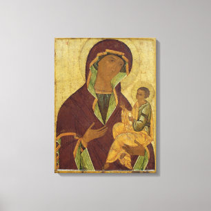 Maagd en kind, c.1500 canvas afdruk