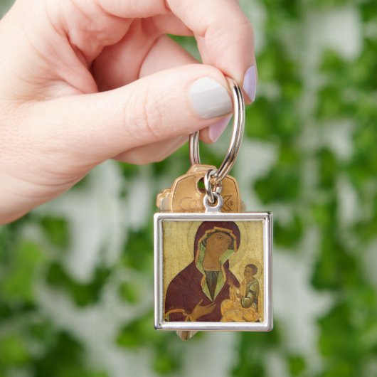 Maagd en kind, c.1500 sleutelhanger (Hand)