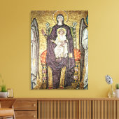 Maagd en kind canvas afdruk (Insitu (Woonkamer))