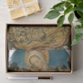 Maagd en kind door Quirizio di Giovanni da Murano Tissuepapier (Geschenk)