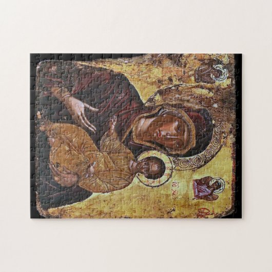 Maagd en Kind door Thomas Bathas Legpuzzel (Horizontaal)