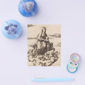 Maagd en kind in de wolken flyer (Enkel)