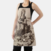 Maagd en Kind in de Wolken Schort (Insitu)