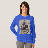 Maagd en Kind in de Wolken T-shirt (Voorkant volledig)