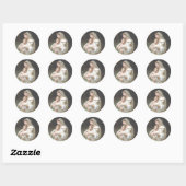 Maagd En Kind L'Innocence Ronde Stickers (Vel)
