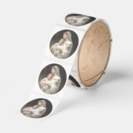 Maagd En Kind L'Innocence Ronde Stickers