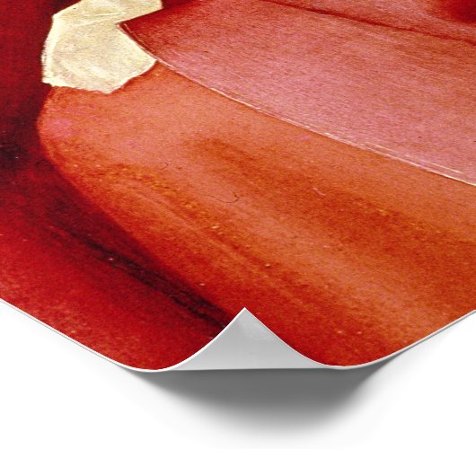 Maagd en kind 'Madonna met de Iris', 1508 Poster (Hoek)