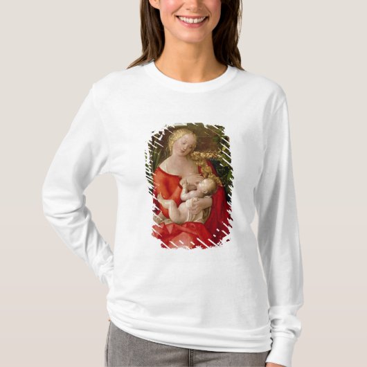 Maagd en kind 'Madonna met de Iris', 1508 T-shirt (Voorkant)