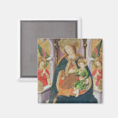 Maagd en kind met Angel Musici Magneet (Voorkant / Achterkant)
