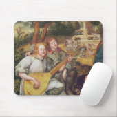 Maagd en kind met Angels Muismat (Met muis)