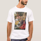 Maagd en kind met Angels T-shirt (Voorkant)