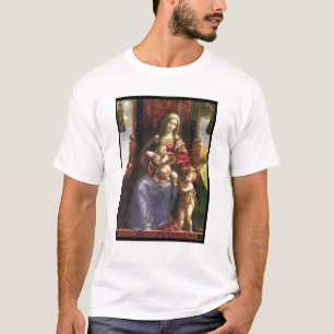 Maagd en kind met de baby Sint-John T-shirt