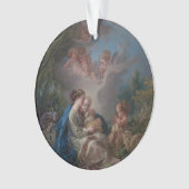 Maagd en kind met de heilige John de Baptist Ornament (voorkant)