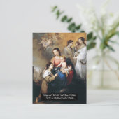 Maagd en Kind met de Heilige Roos Briefkaart (Staand voorkant)