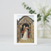Maagd en Kind met Drie Angels, centraal paneel Briefkaart (Staand voorkant)