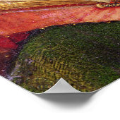 Maagd en kind met heiligen poster (Hoek)